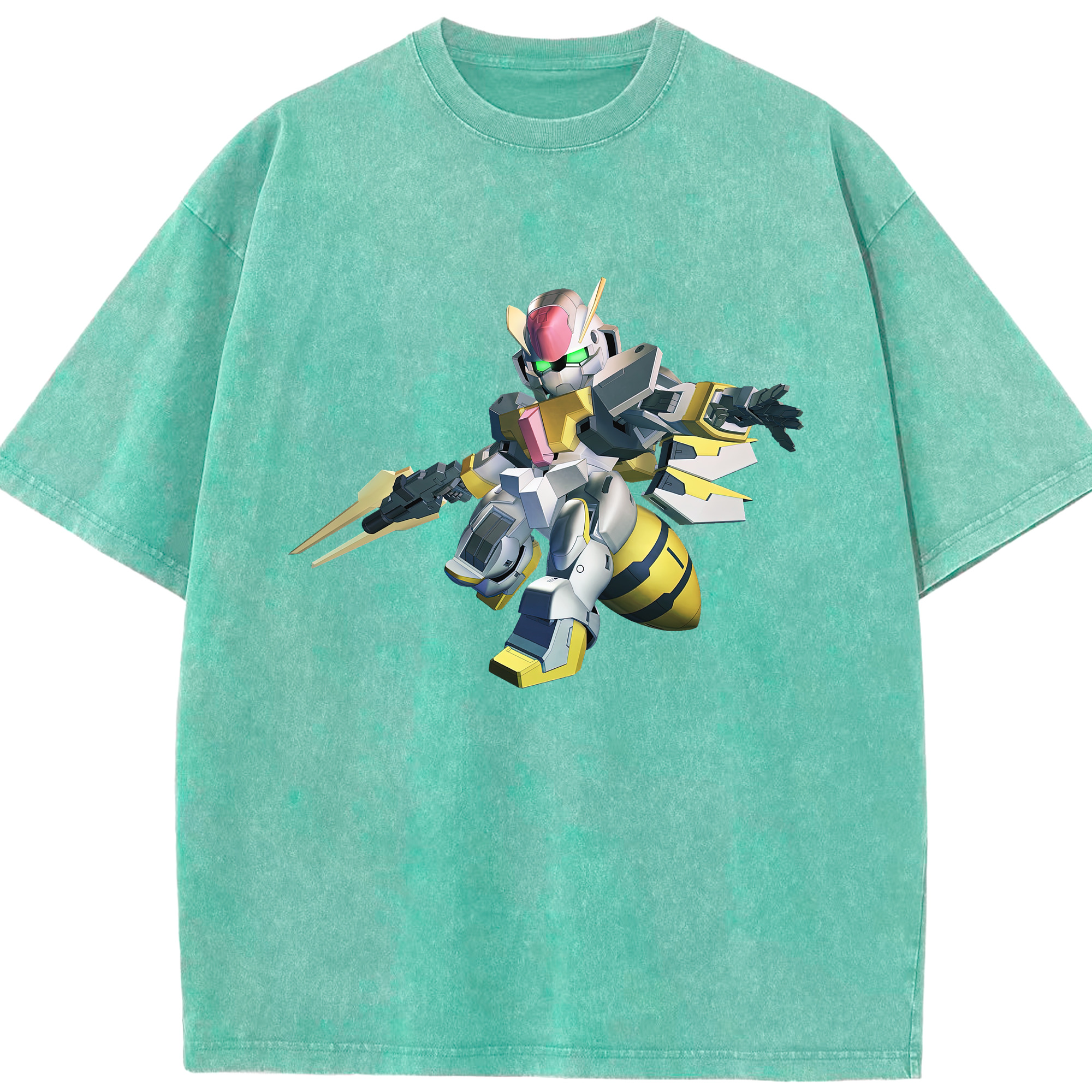（画像用） 機動戦士ガンダム Mobile Suit Gundam 綿100% ヴィンテージ風 半袖Tシャツ（フロントプリント）